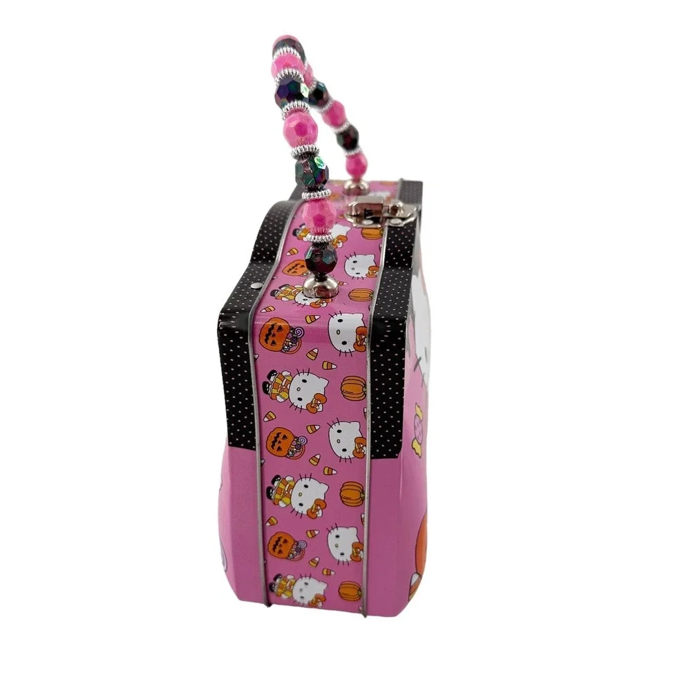Hello Kitty Sanrio Halloween Candy Tin Lunchbox Exclusive Toy Treats Jewels b‎